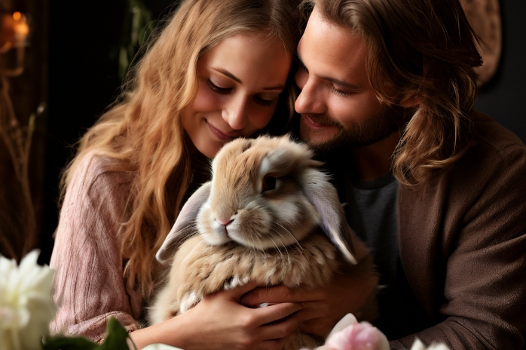 Senior years care for holland lop rabbit 